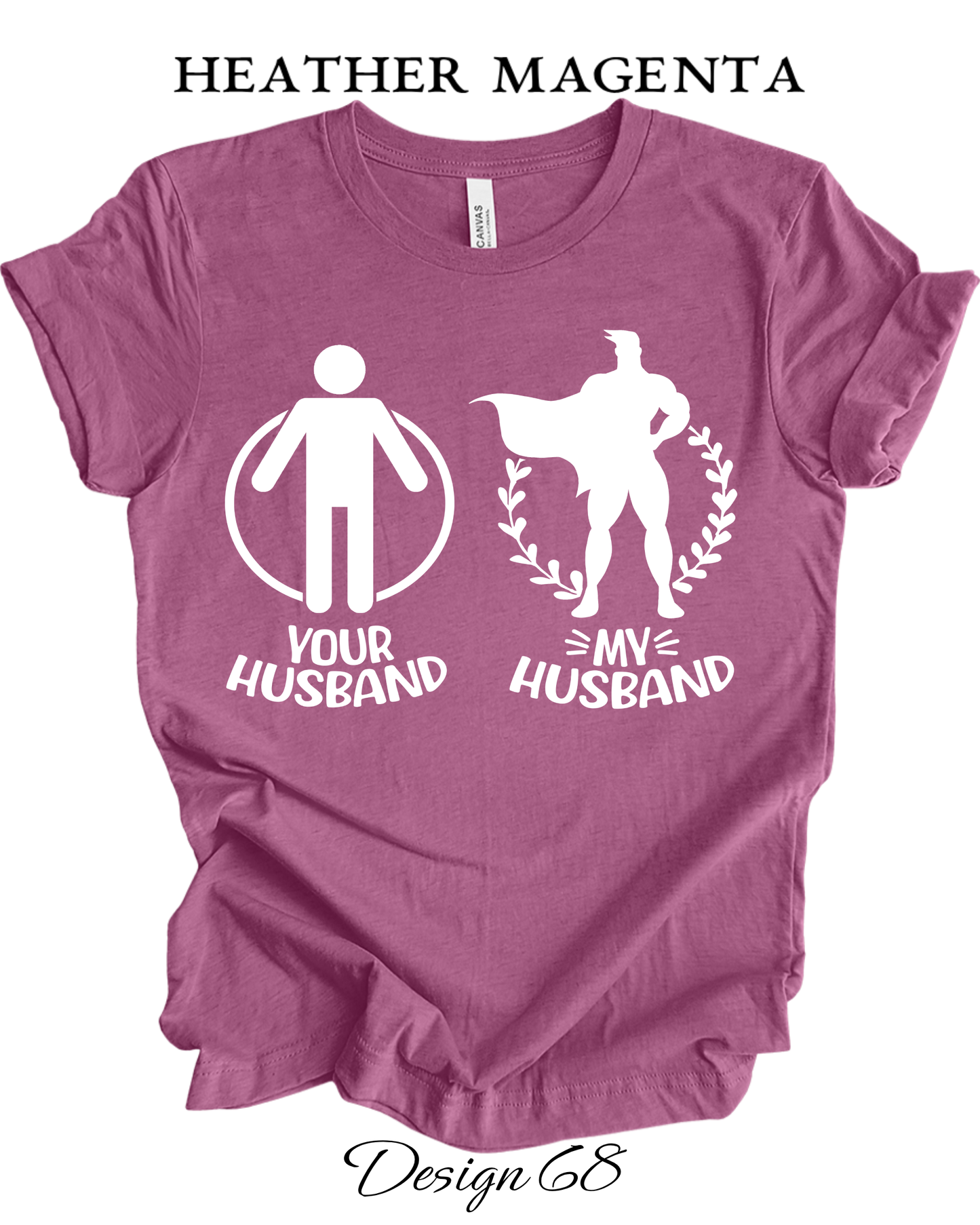 Custom Tee Unisex Crew Neck T-shirts | His & Hers Couples Matching Shirts