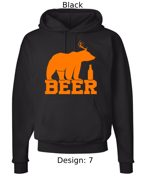 Unisex Funny Beer Hoodie Sweatshirt | Custom Hoodie