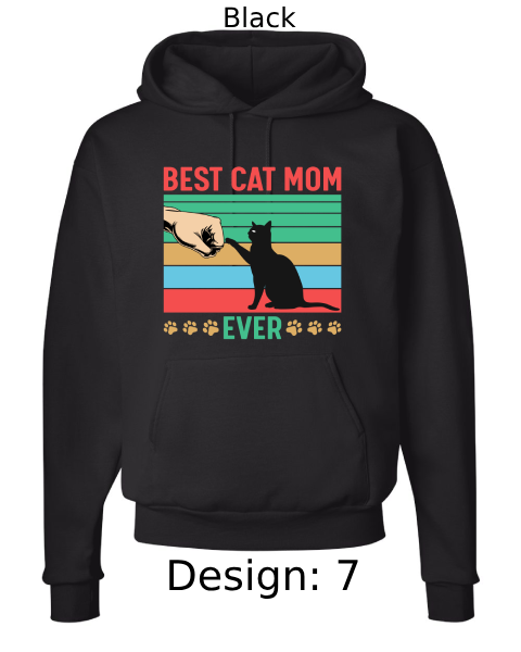 Unisex Cat Hoodie Sweatshirt | Custom Hoodie