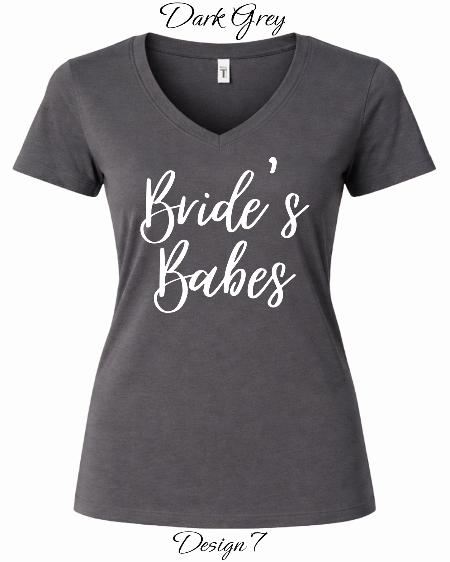 Custom Women's Tank Tops & Tees | Bride, Bachelorette, Brides Maid Group Wedding Shirts
