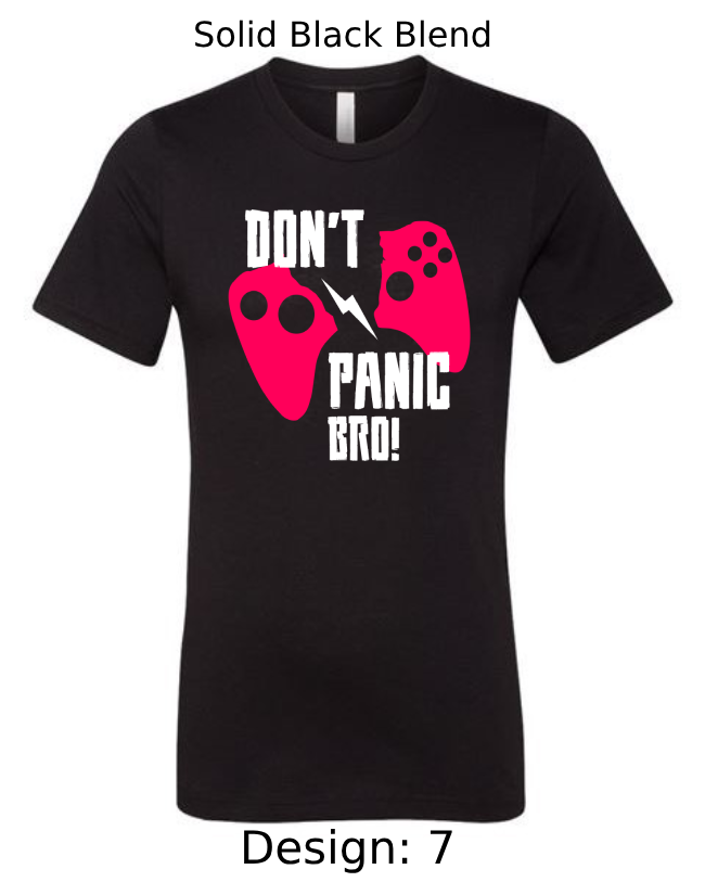 Shirts Men's Customized T-Shirts | Video Gaming Themed Tee