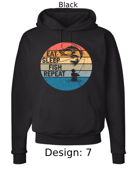 Unisex Fishing Hoodie Sweatshirt | Custom Hoodie