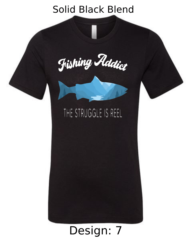 Shirts Men's Customized T-Shirts | Fishing Themed Tee