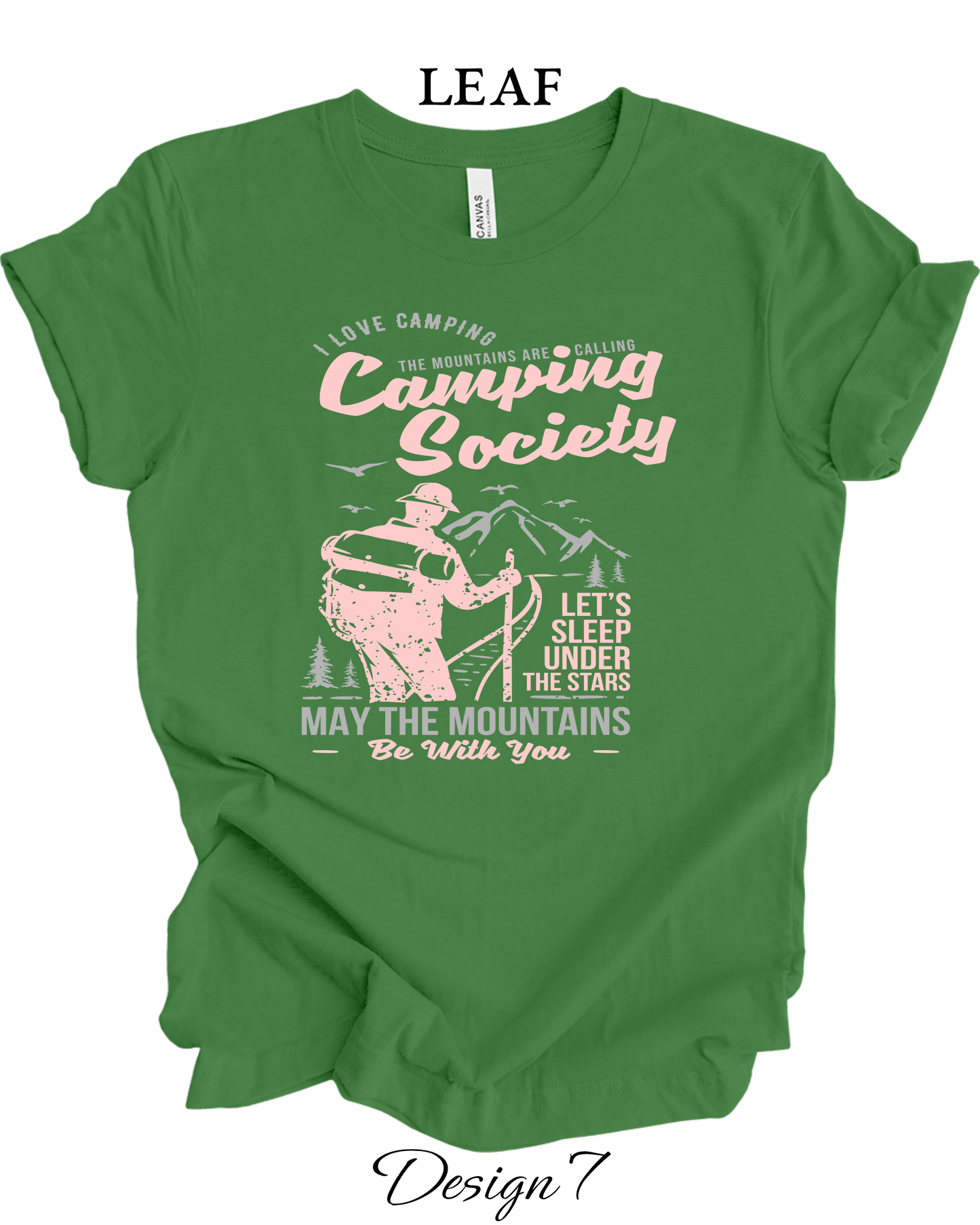 Custom Tee Unisex Crew Neck T-Shirts | Camping, Hiking, & Wilderness Inspired Tee