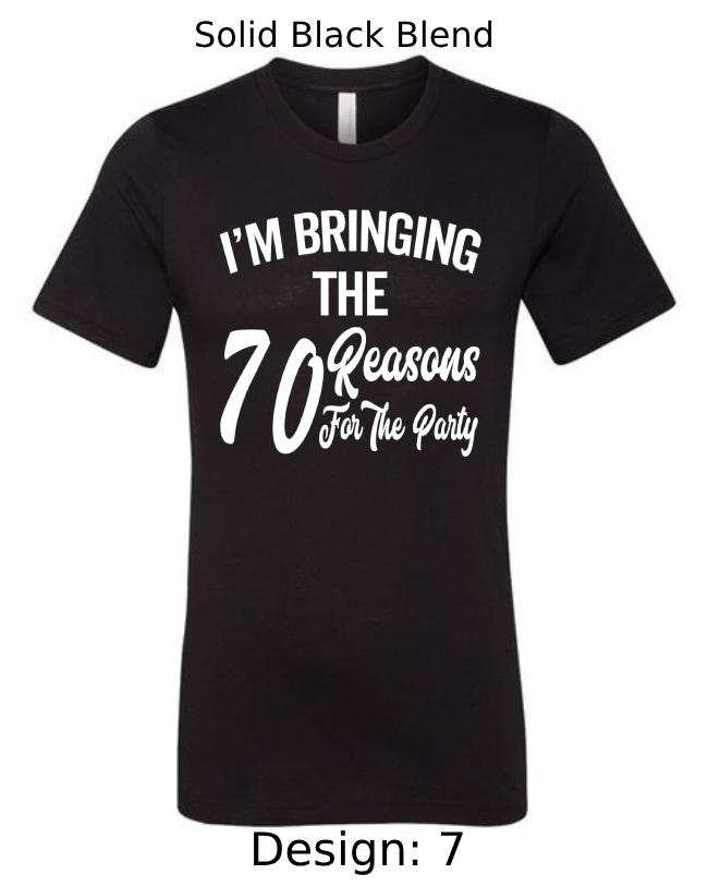 Shirt's Men's Customized T-Shirts | Birthday Themed Tee