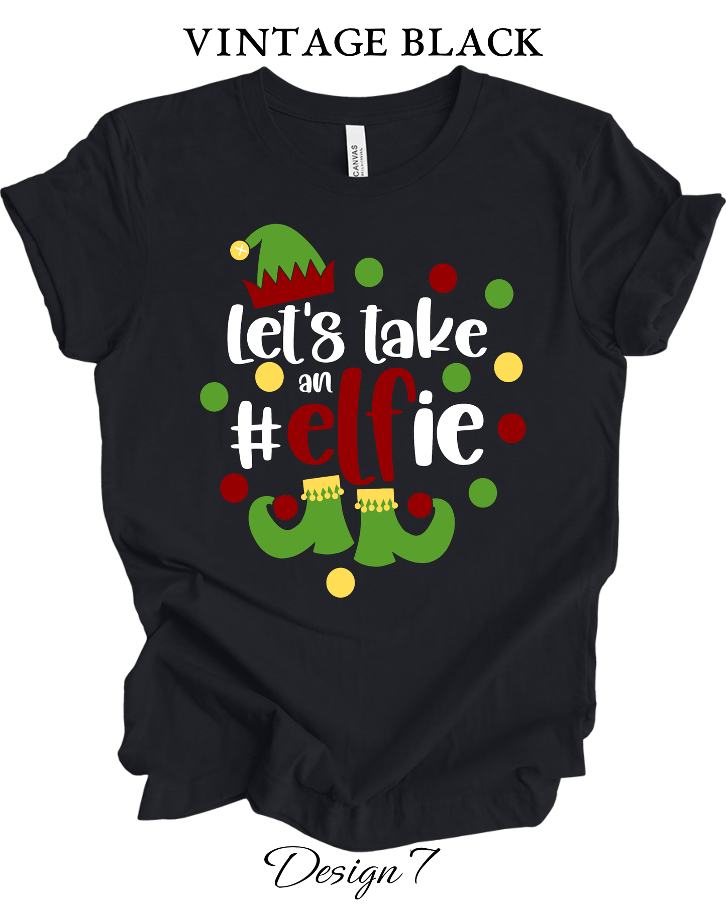 Custom Tee Unisex Crew Neck T-Shirts | Christmas Funny Elf Inspired Tee