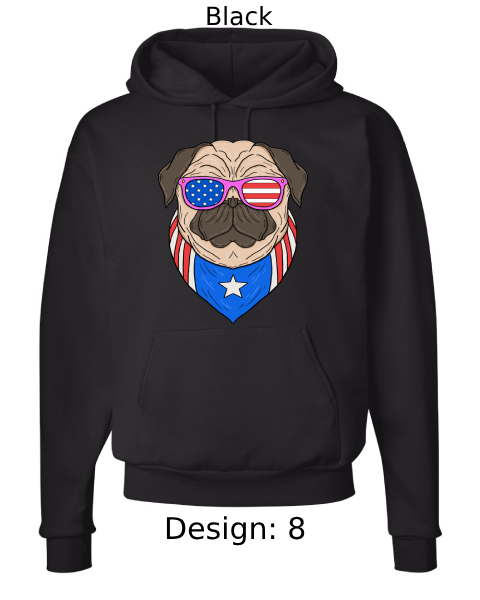Unisex Patriotic Hoodie Sweatshirt | Custom Hoodie