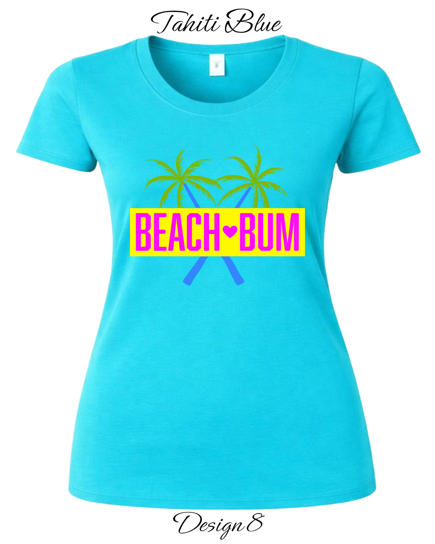Custom Women's Tank Tops & Tees | Beach Inspired Tee
