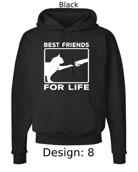 Unisex Cat Hoodie Sweatshirt | Custom Hoodie