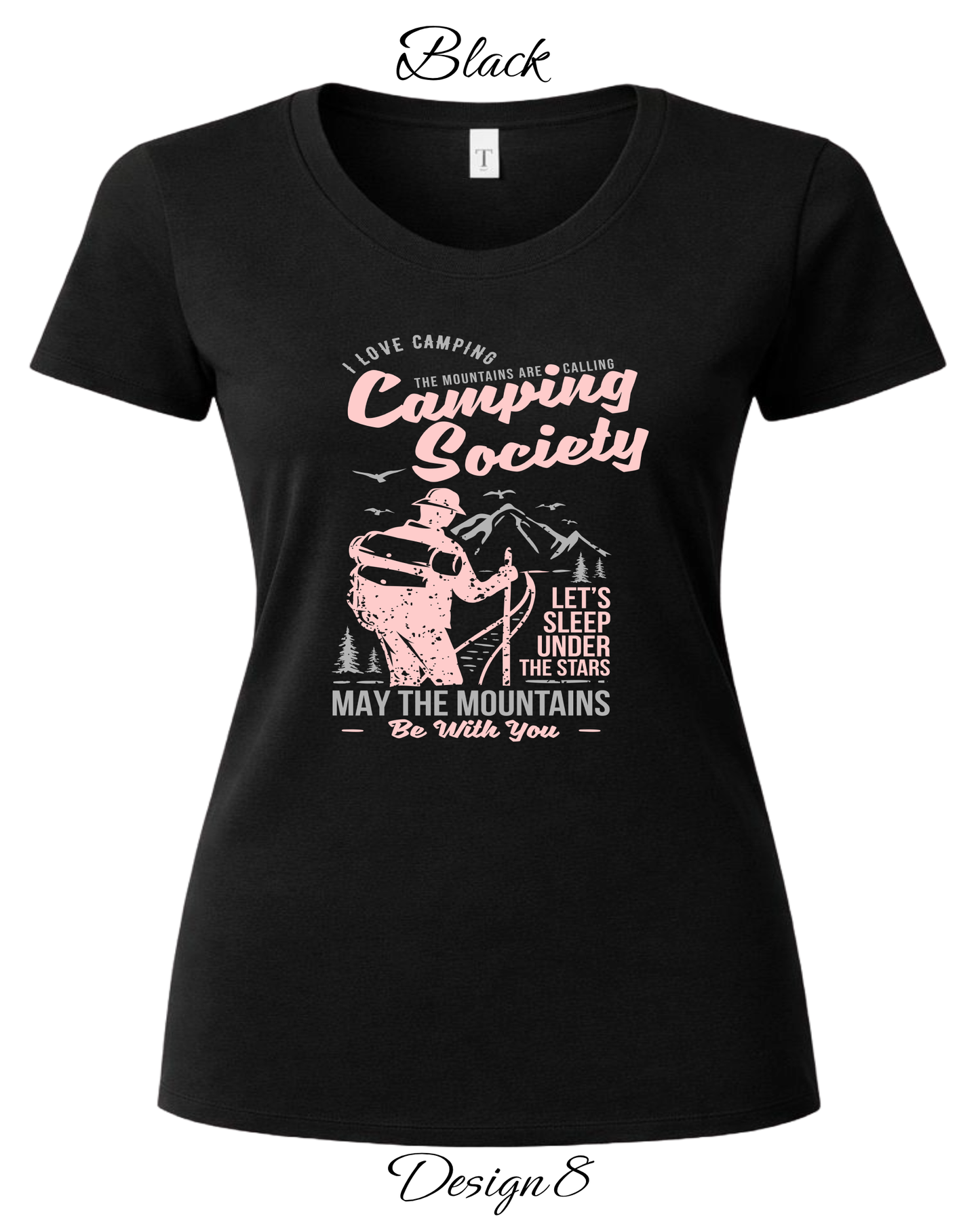 Custom Women's Tank Tops & Tees | Camping, Hiking, & Wilderness Inspired Tee