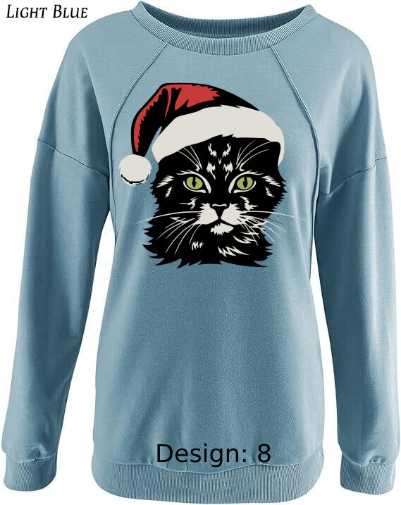 Sweatshirt Women's Christmas Funny & Cute Sweatshirt | Custom Sweatshirt