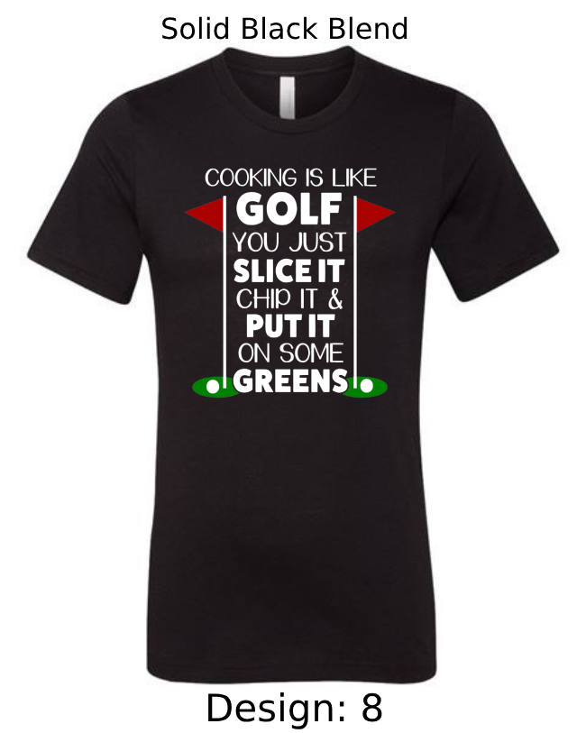Shirts Men's Customized T-Shirts | Golf Themed Tee