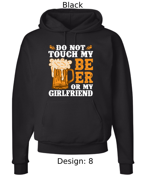 Unisex Funny Beer Hoodie Sweatshirt | Custom Hoodie