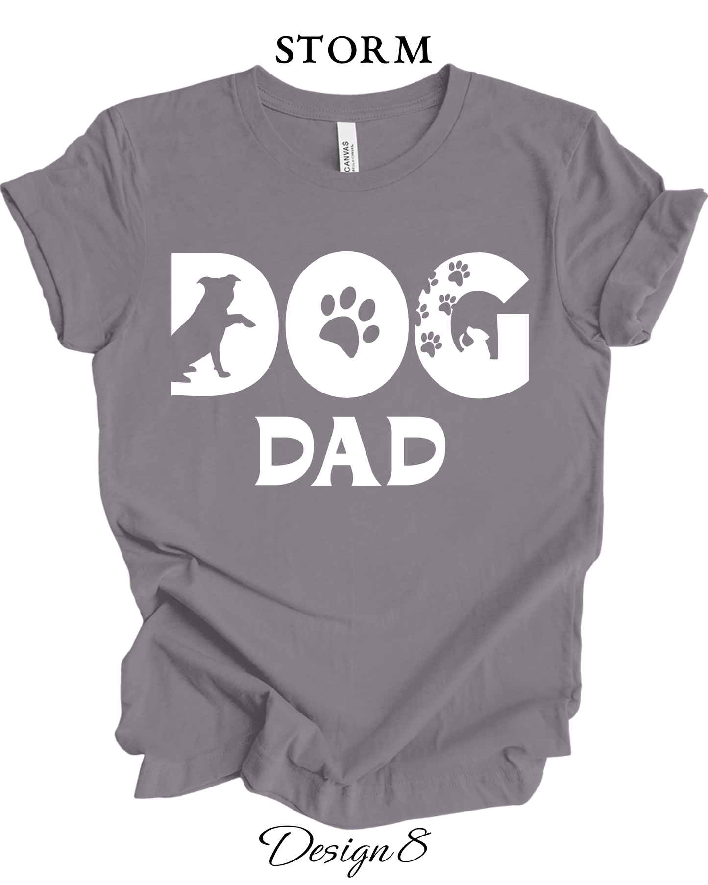 Custom Tee Unisex Crew Neck T-shirts | Dog Inspired Tee