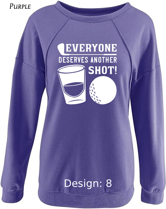 Sweatshirt Women's Golf Sweatshirt | Custom Sweatshirt