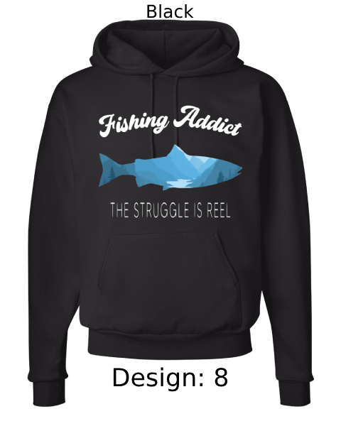 Unisex Fishing Hoodie Sweatshirt | Custom Hoodie