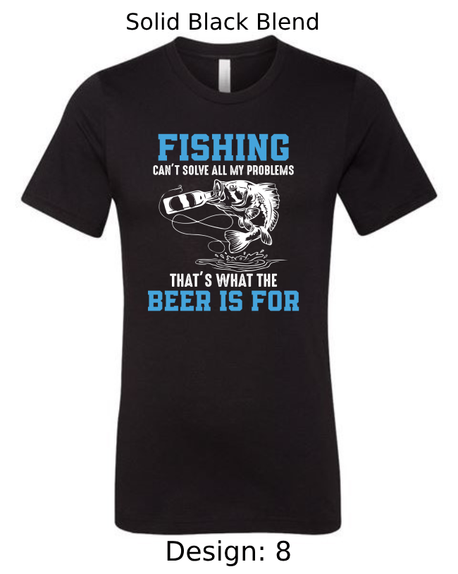 Shirts Men's Customized T-Shirts | Fishing Themed Tee