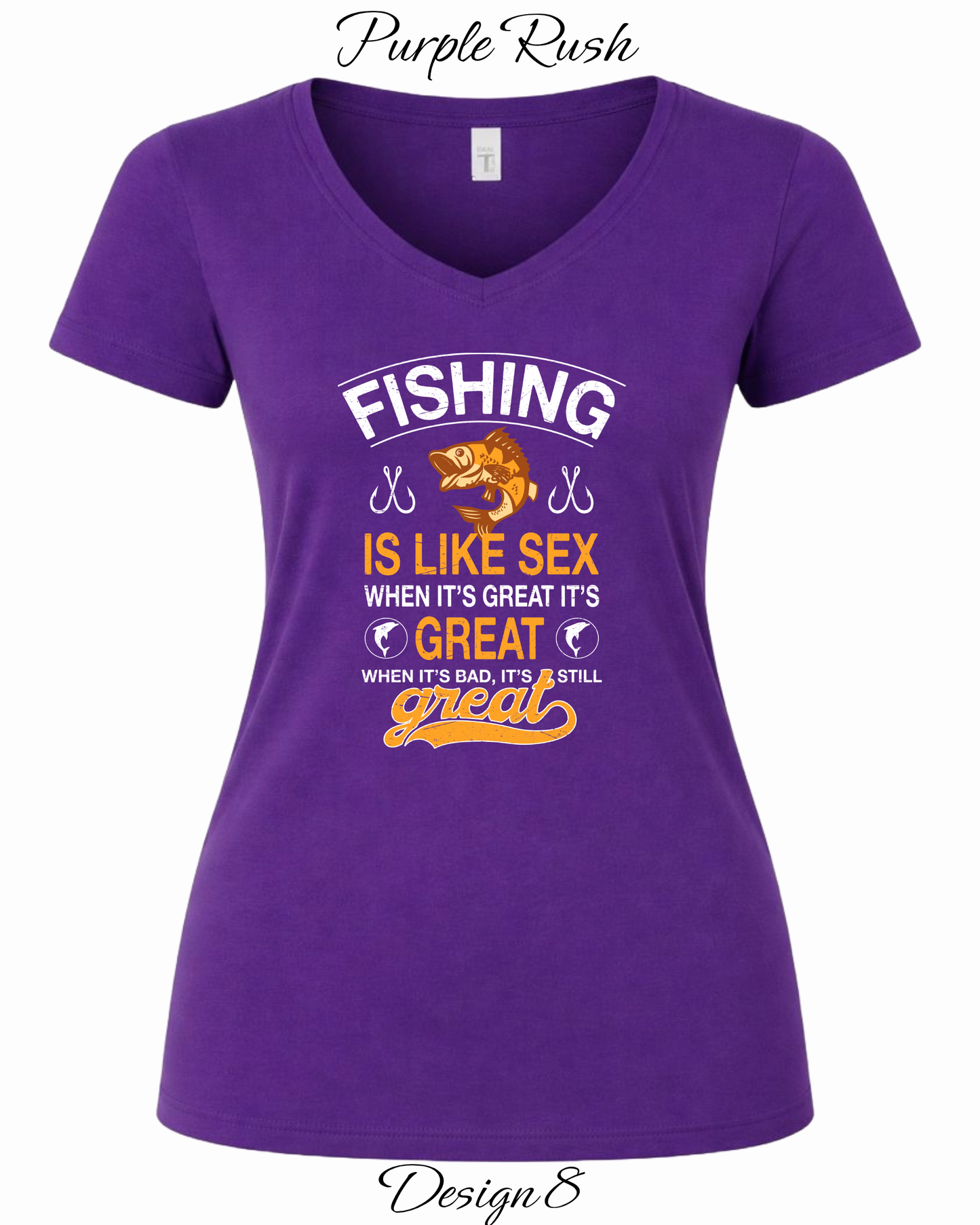 Custom Women's Tank Tops & Tees | Fishing Inspired Tee
