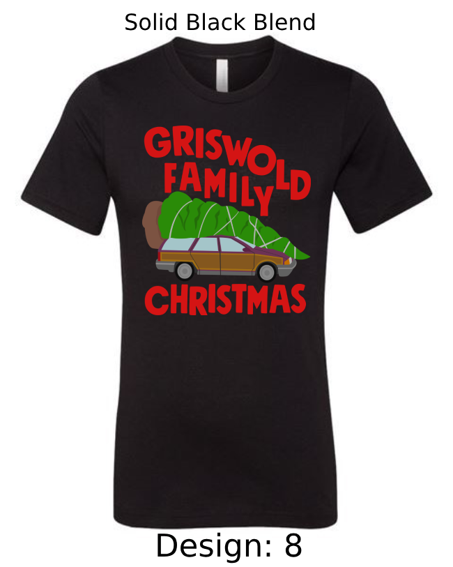 Shirts Men's Customized T-Shirts | Christmas Vacation Themed Tee