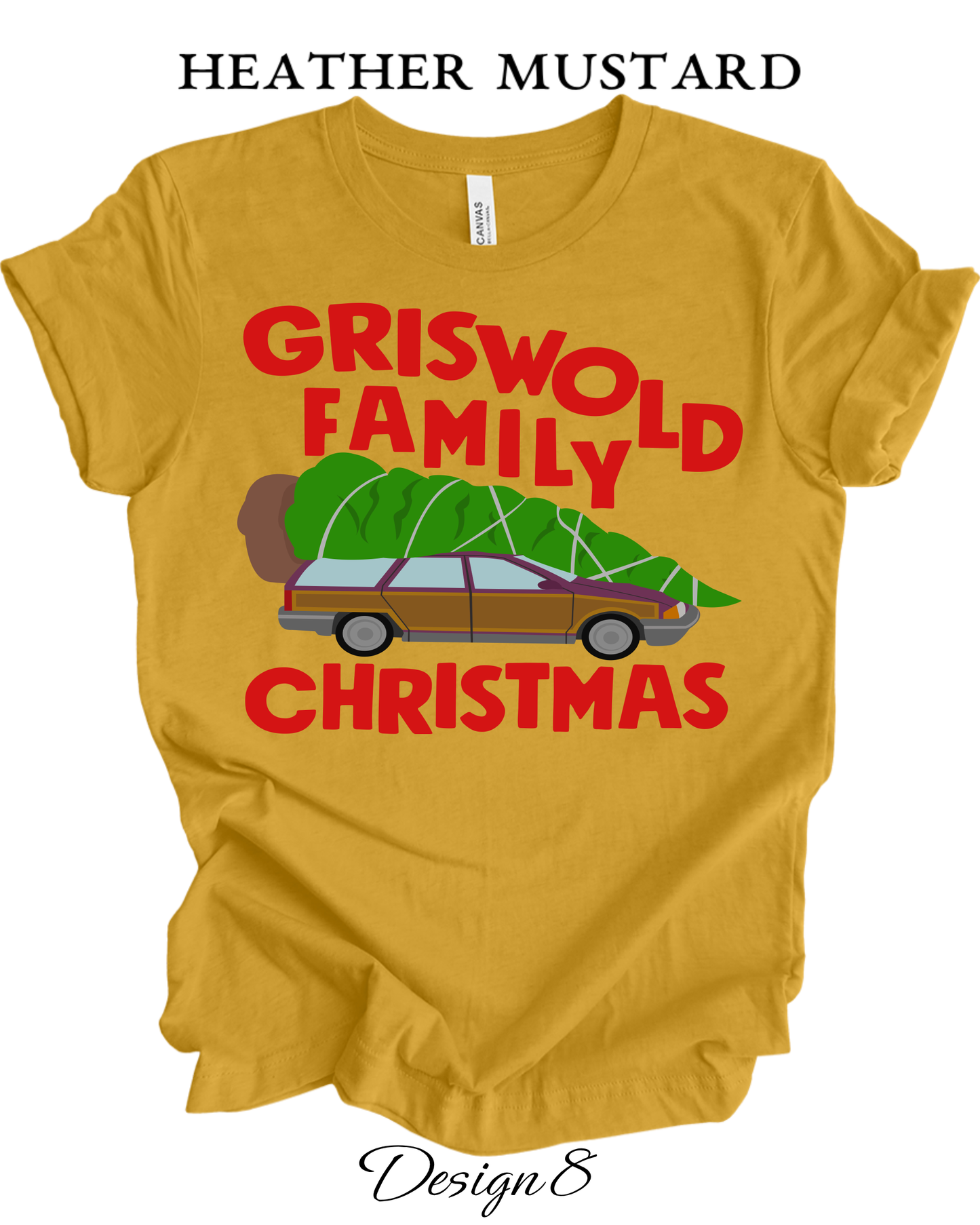 Custom Tee Unisex Crew Neck | Christmas Vacation Inspired Tee