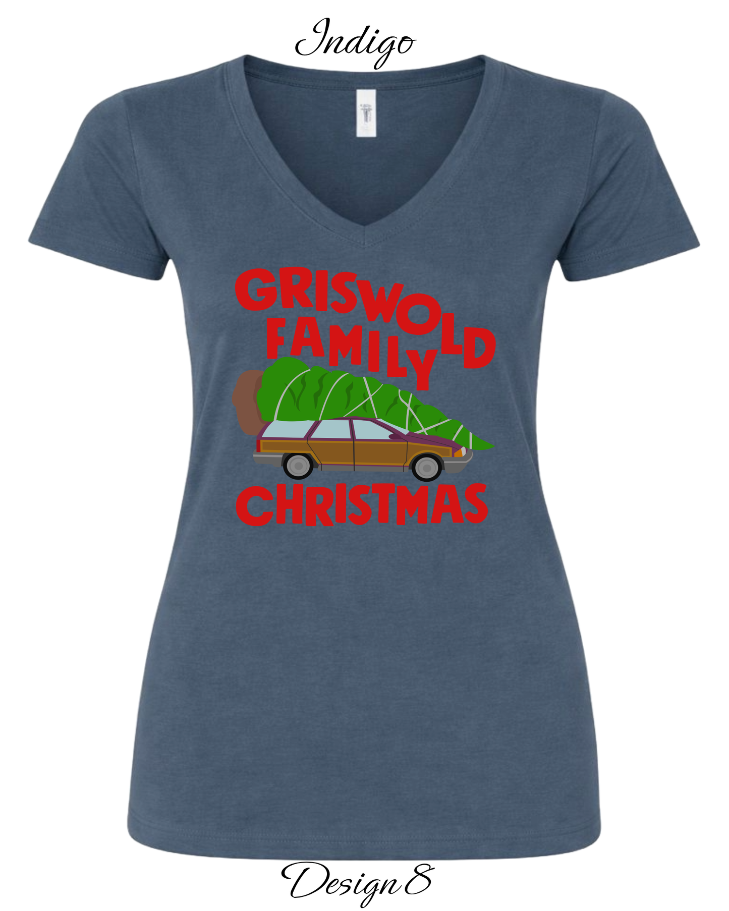 Custom Women's Tank Tops & Tees | Christmas Vacation Inspired Tee