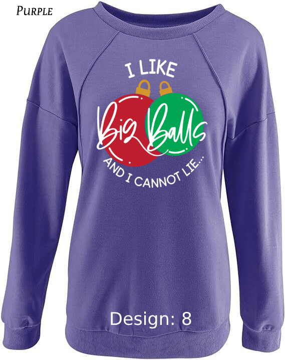 Sweatshirt Women's Christmas Funny Sweatshirt | Custom Sweatshirt