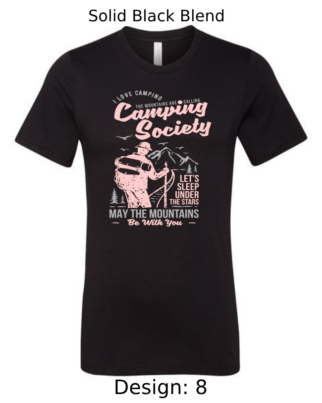 Shirts Men's Customized T-Shirts | Camping Themed Tee