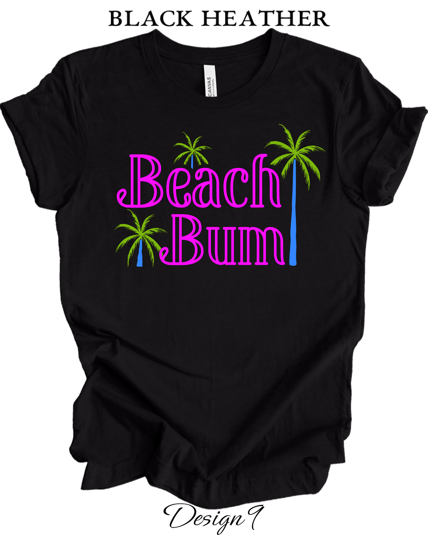 Custom Tee Unisex Crew Neck T-Shirts | Beach Inspired Tee