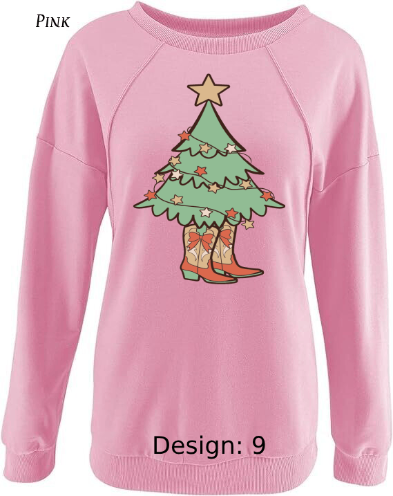 Sweatshirt Women's Christmas Funny & Cute Sweatshirt | Custom Sweatshirt