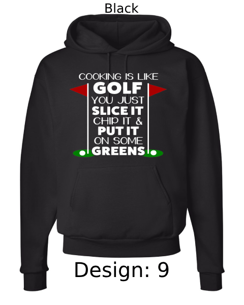 Unisex Golf Hoodie Sweatshirt | Custom Hoodie