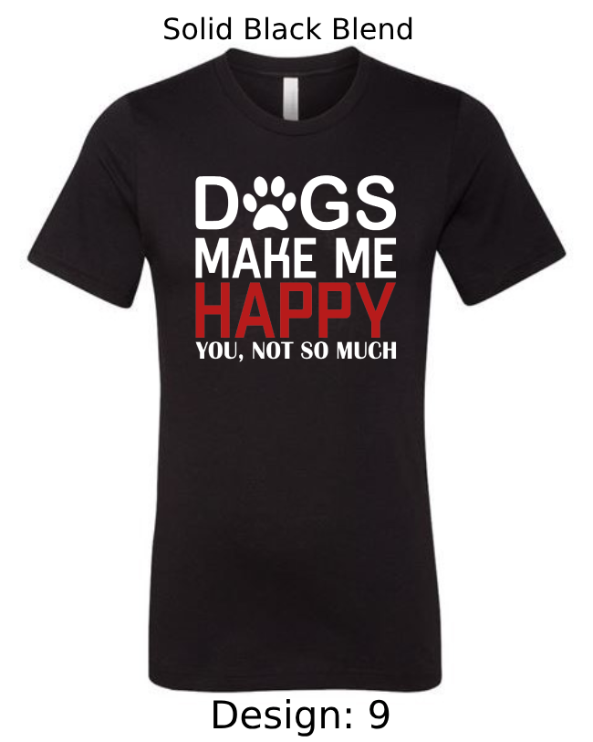 Shirts Men's Customized T-Shirts | Dog Themed Tee