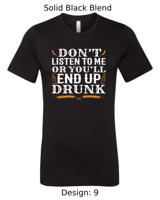Shirts Men's Customized T-Shirts | Funny Beer Themed Tee
