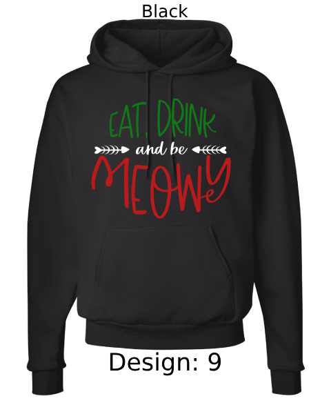 Unisex Christmas Funny Drinking Hoodie Sweatshirt | Custom Hoodie