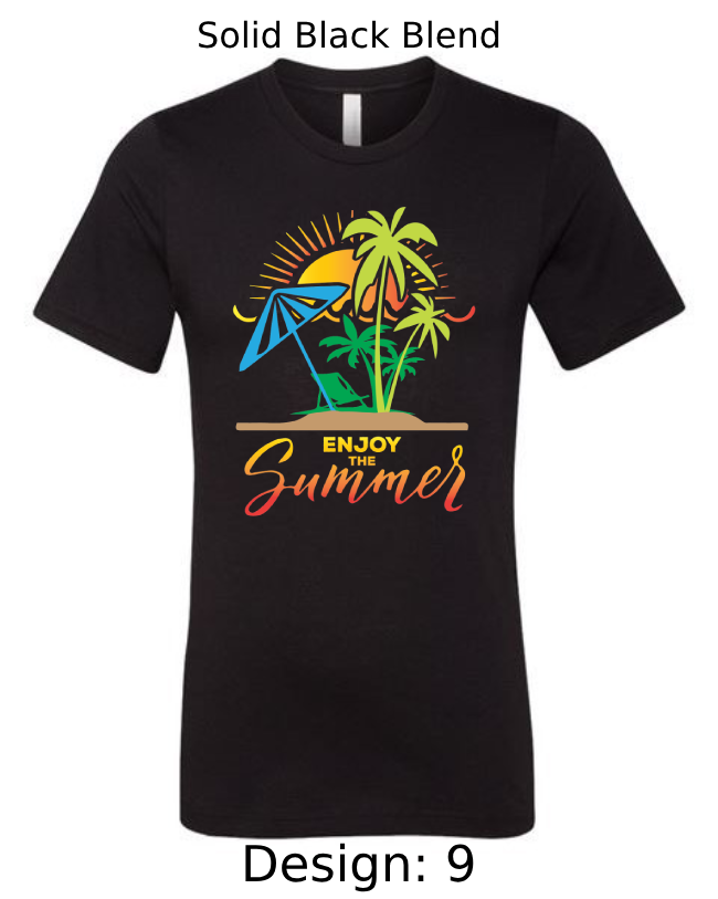 Shirts Men's Customized T-shirts | Summer, Surfing, & Sunshine Themed Tee