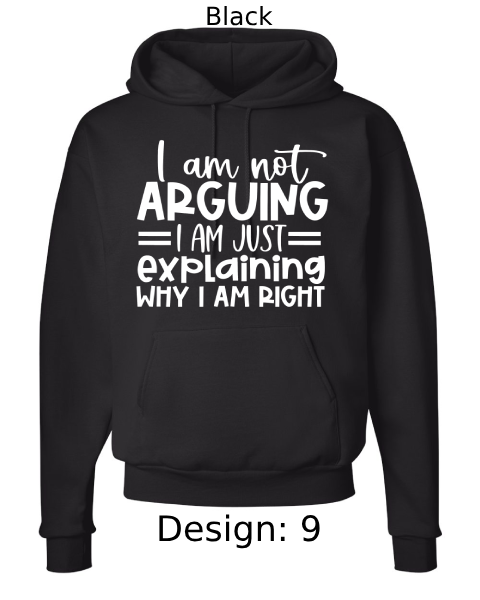 Unisex Funny & Sarcastic Hoodie Sweatshirt | Custom Hoodie