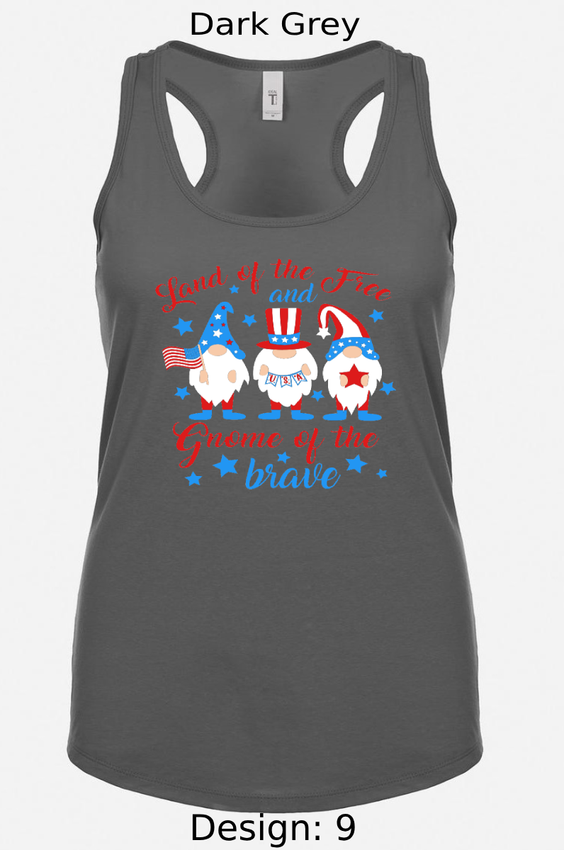 Shirts Women's Customized Tank Tops & Shirts | 4th of July Themed Tee