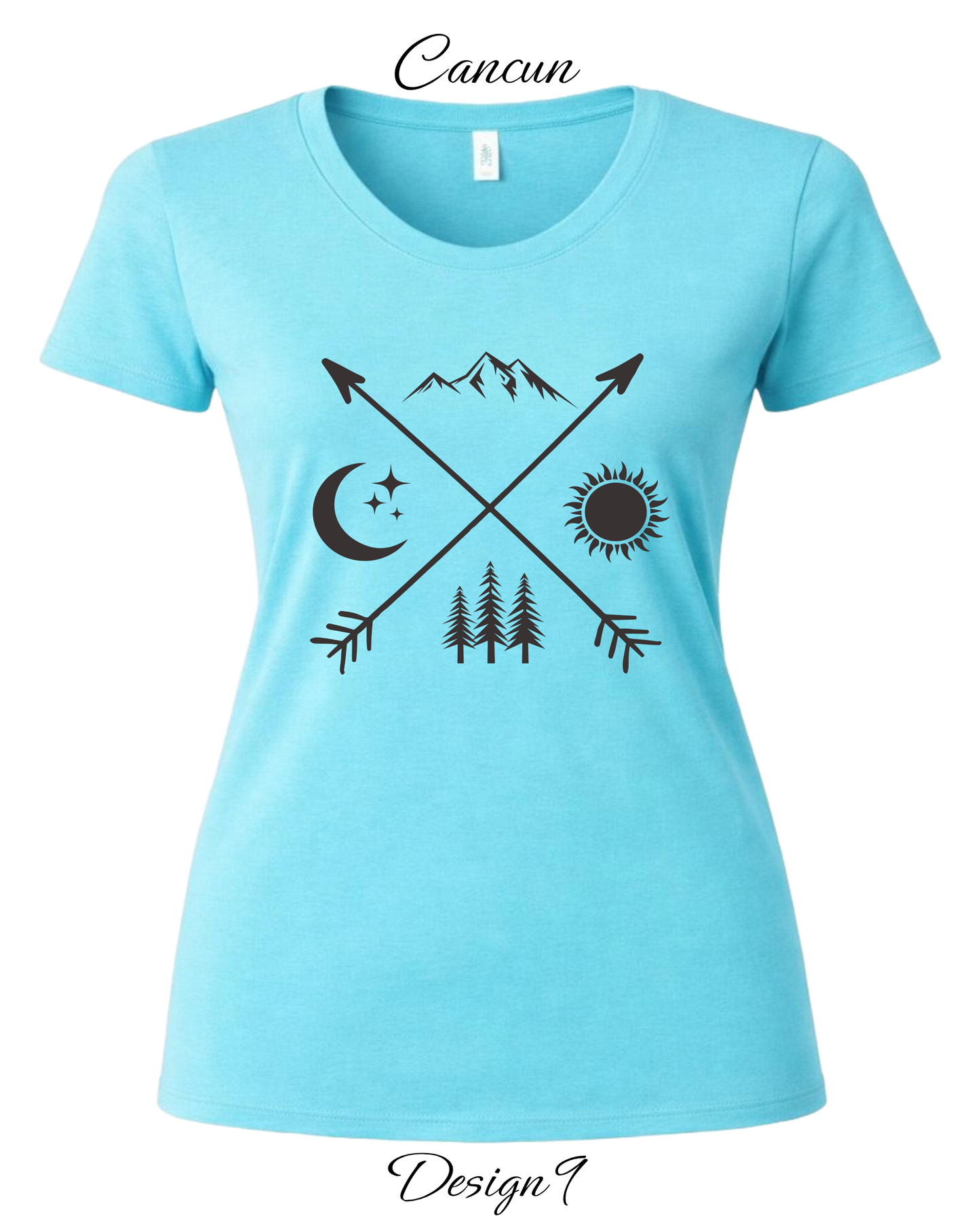 Custom Women's Tank Tops & Tees | Camping, Hiking, & Wilderness Inspired Tee
