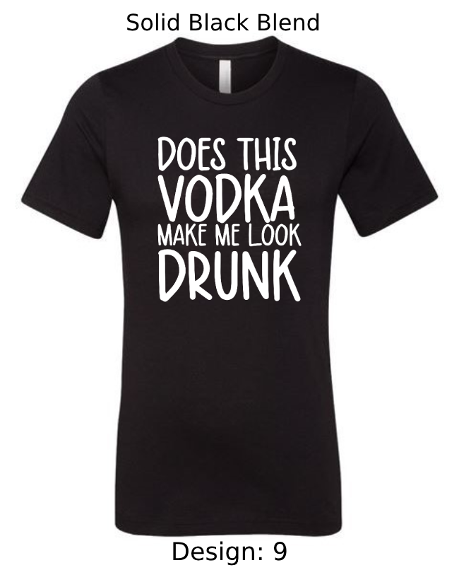 Shirts Men's Customized T-Shirts | Funny Alcohol Themed Tee