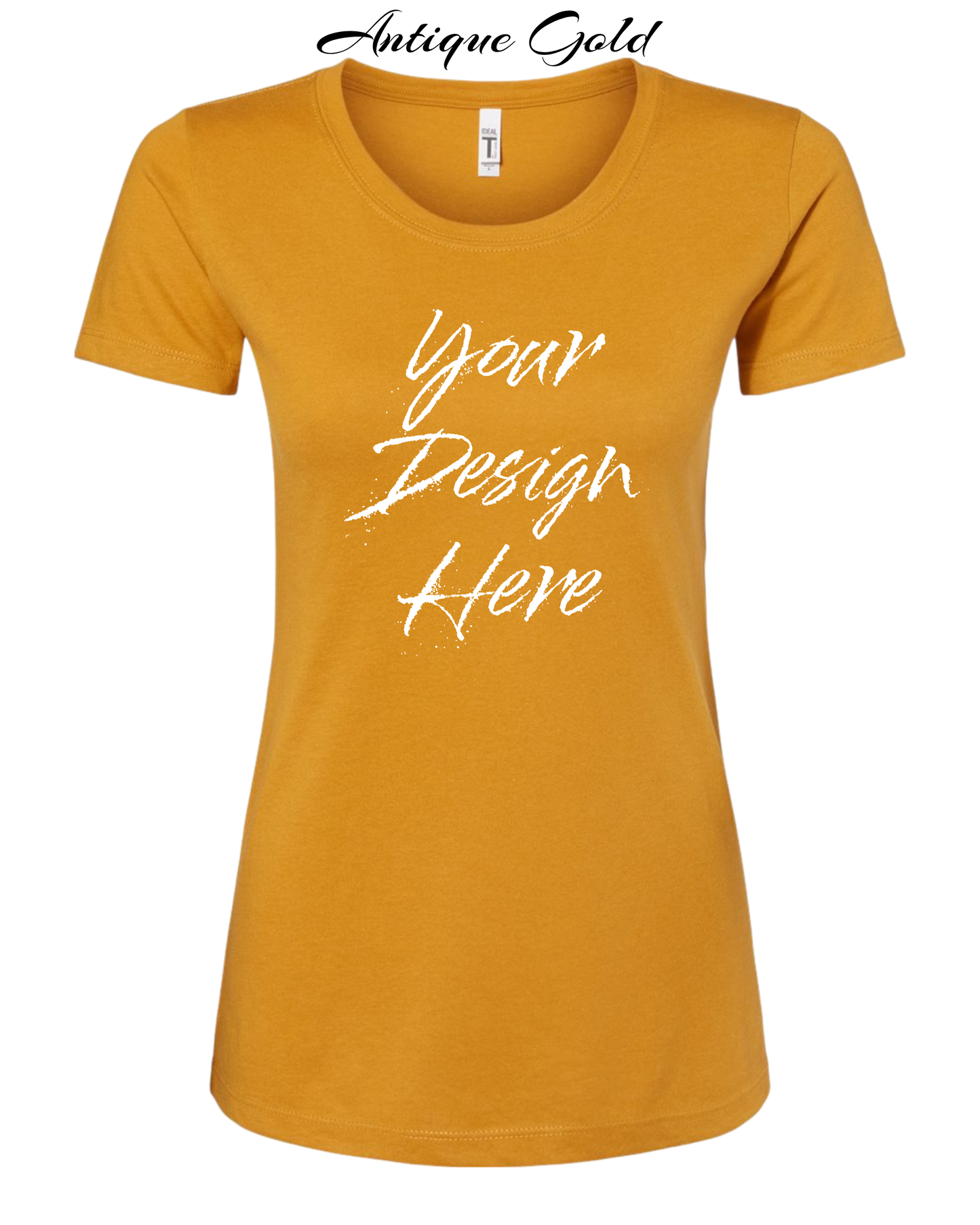 Shirts Women's Custom Crew Neck T-shirt | Design Your Own Shirt