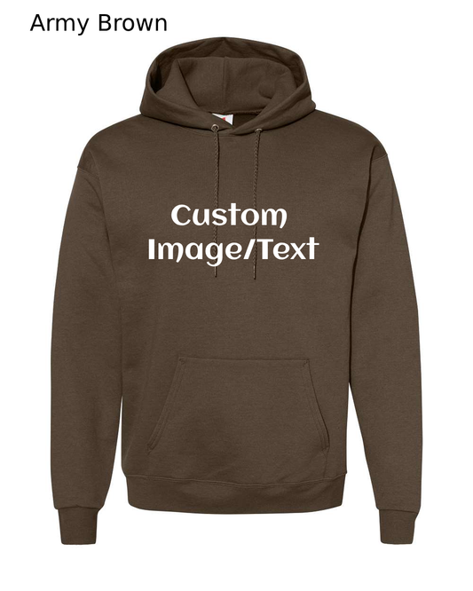 Unisex Custom Hoodie Sweatshirt | Design Your Own Hoodie
