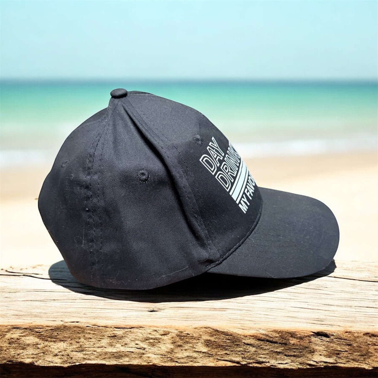 Custom Alcohol Unisex Black Hat OS