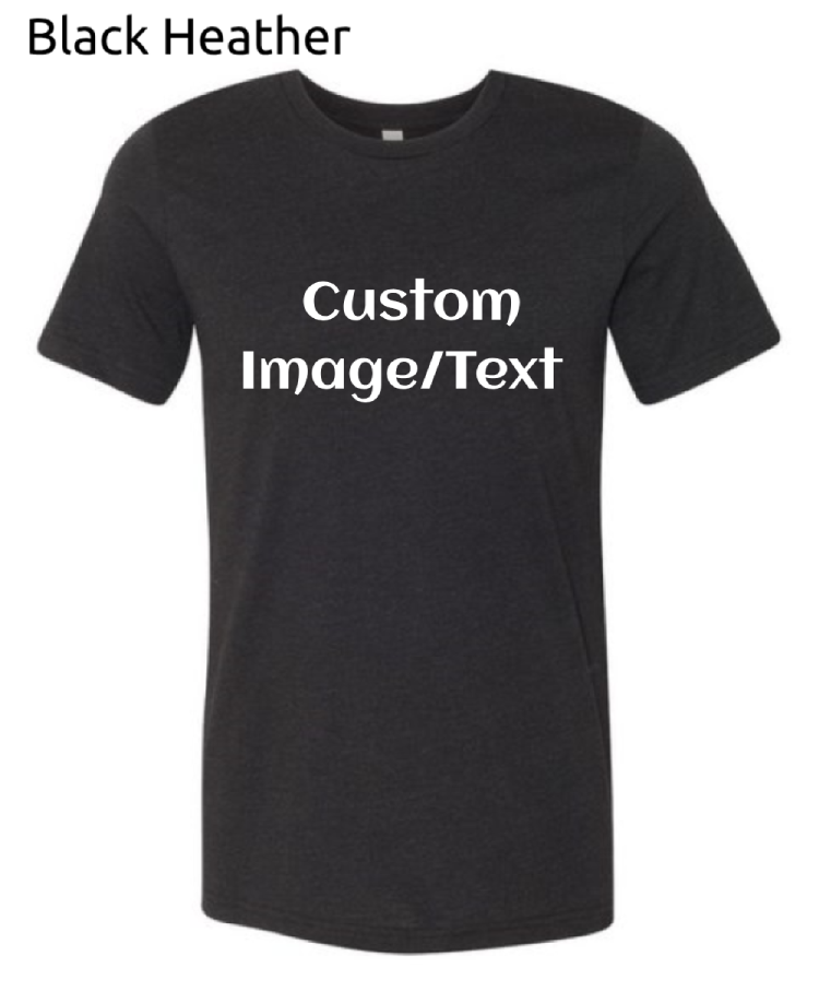 Shirts Men's Custom Crew Neck T-shirt | Design Your Own Shirt