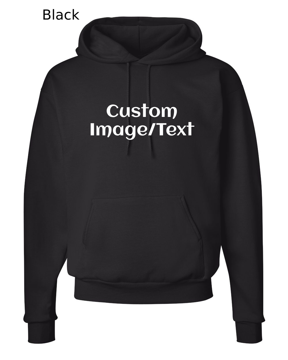 Unisex Custom Hoodie Sweatshirt | Design Your Own Hoodie