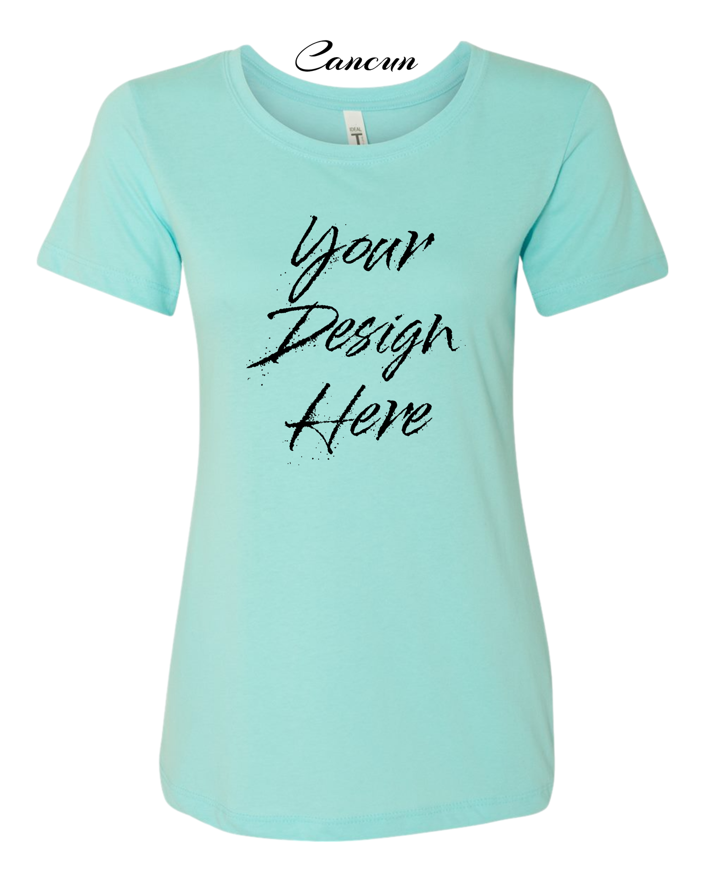Shirts Women's Custom Crew Neck T-shirt | Design Your Own Shirt