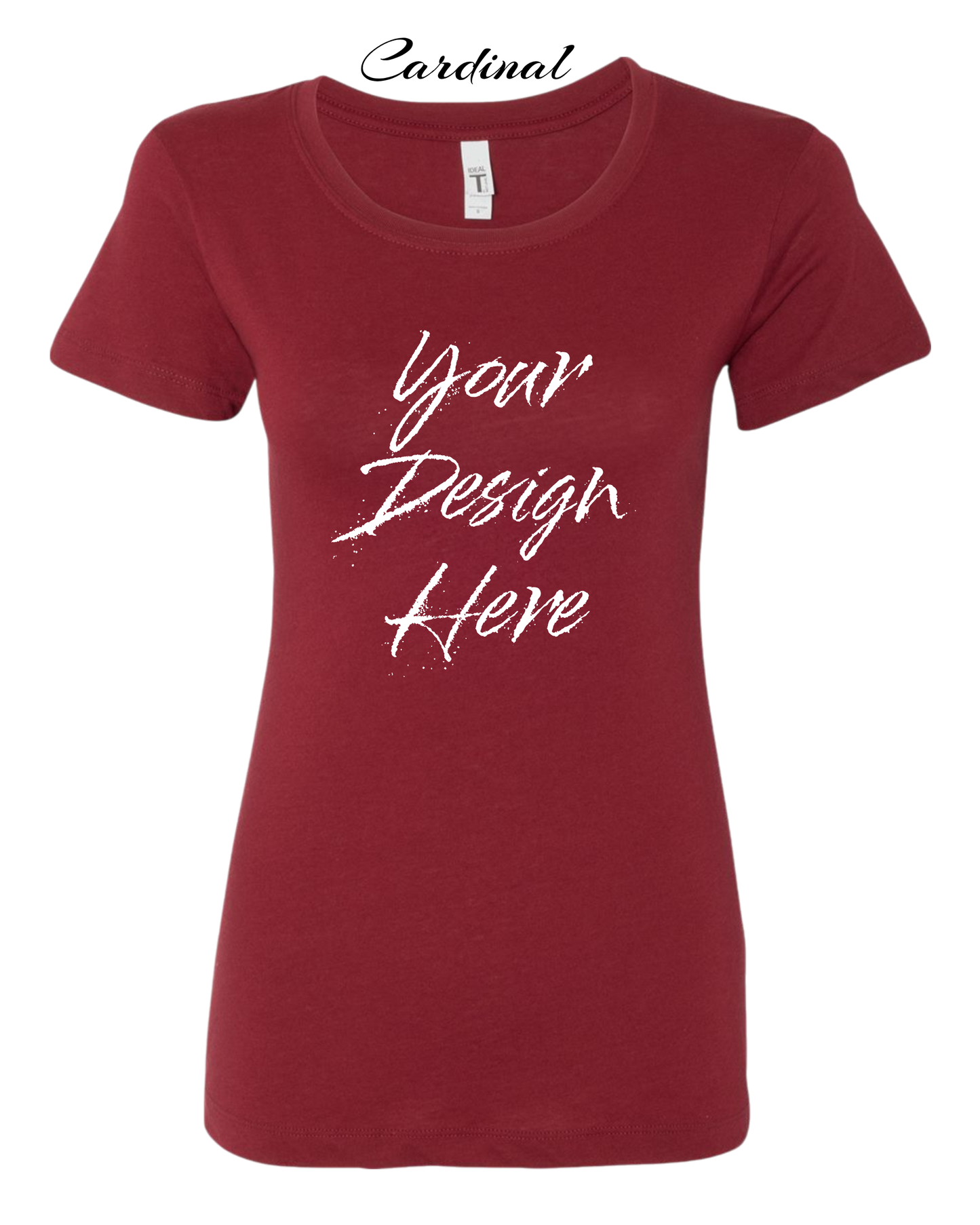 Shirts Women's Custom Crew Neck T-shirt | Design Your Own Shirt