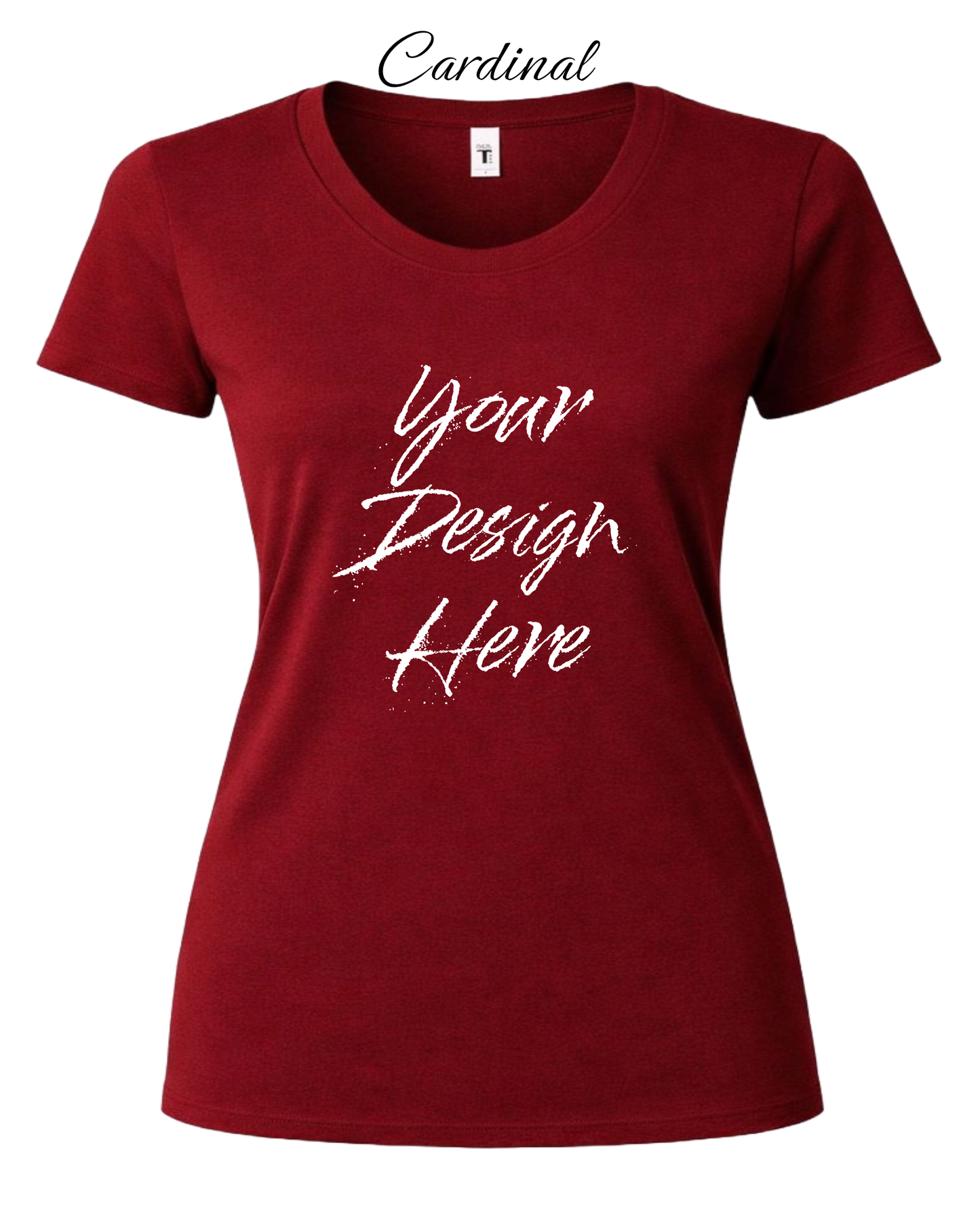 Shirts Women's Custom Crew Neck T-shirt | Design Your Own Shirt