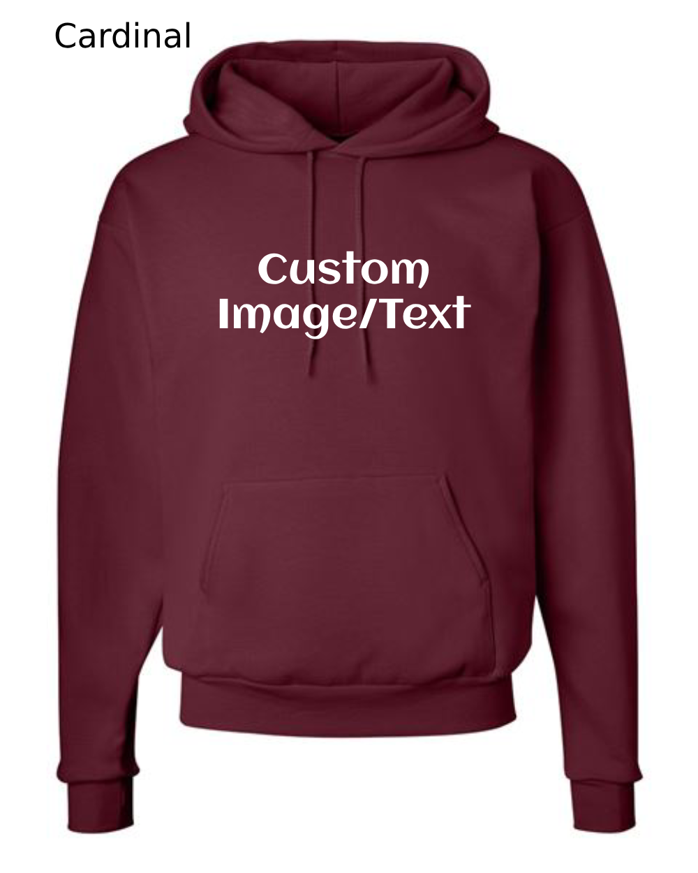 Unisex Custom Hoodie Sweatshirt | Design Your Own Hoodie