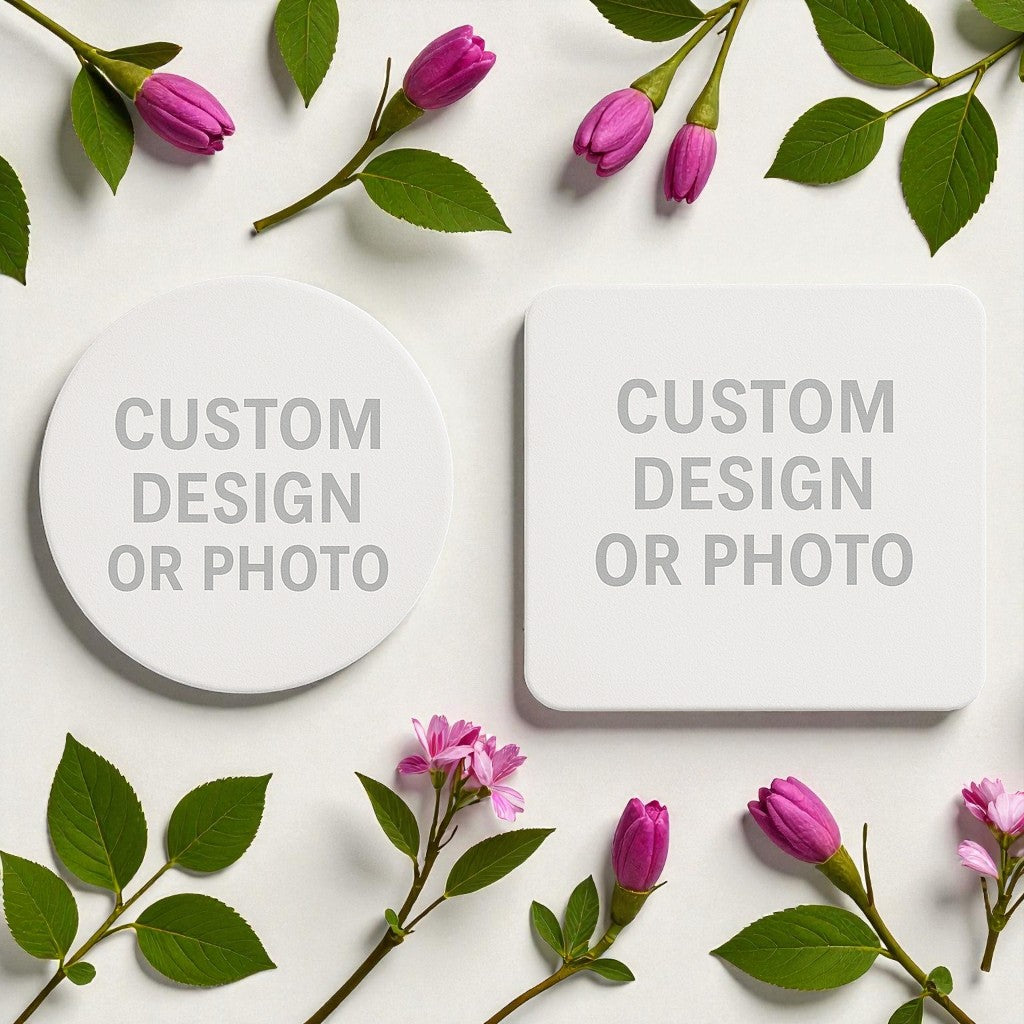 Custom Absorbent Non-Slip Neoprene Coaster: Design Your Own Coaster