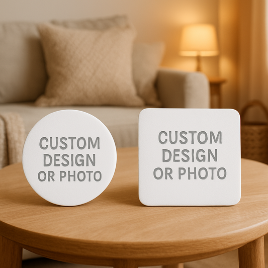 Custom Absorbent Non-Slip Neoprene Coaster: Design Your Own Coaster