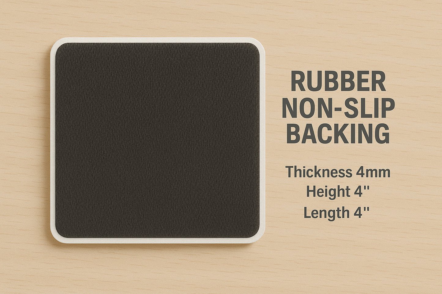 Custom Absorbent Non-Slip Neoprene Coaster: Design Your Own Coaster